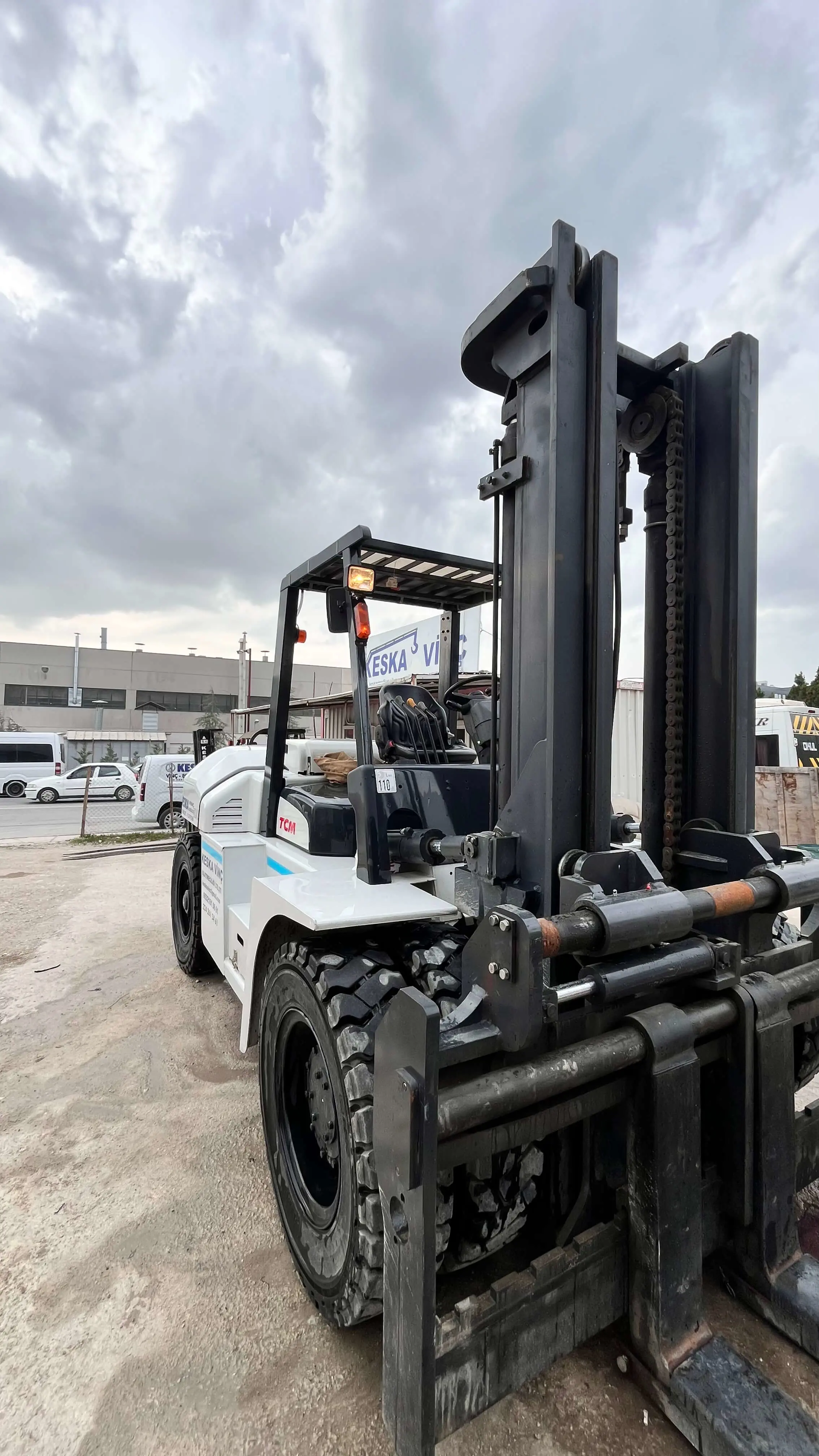 Bursa'da kiralık ağır tonajlı forklift