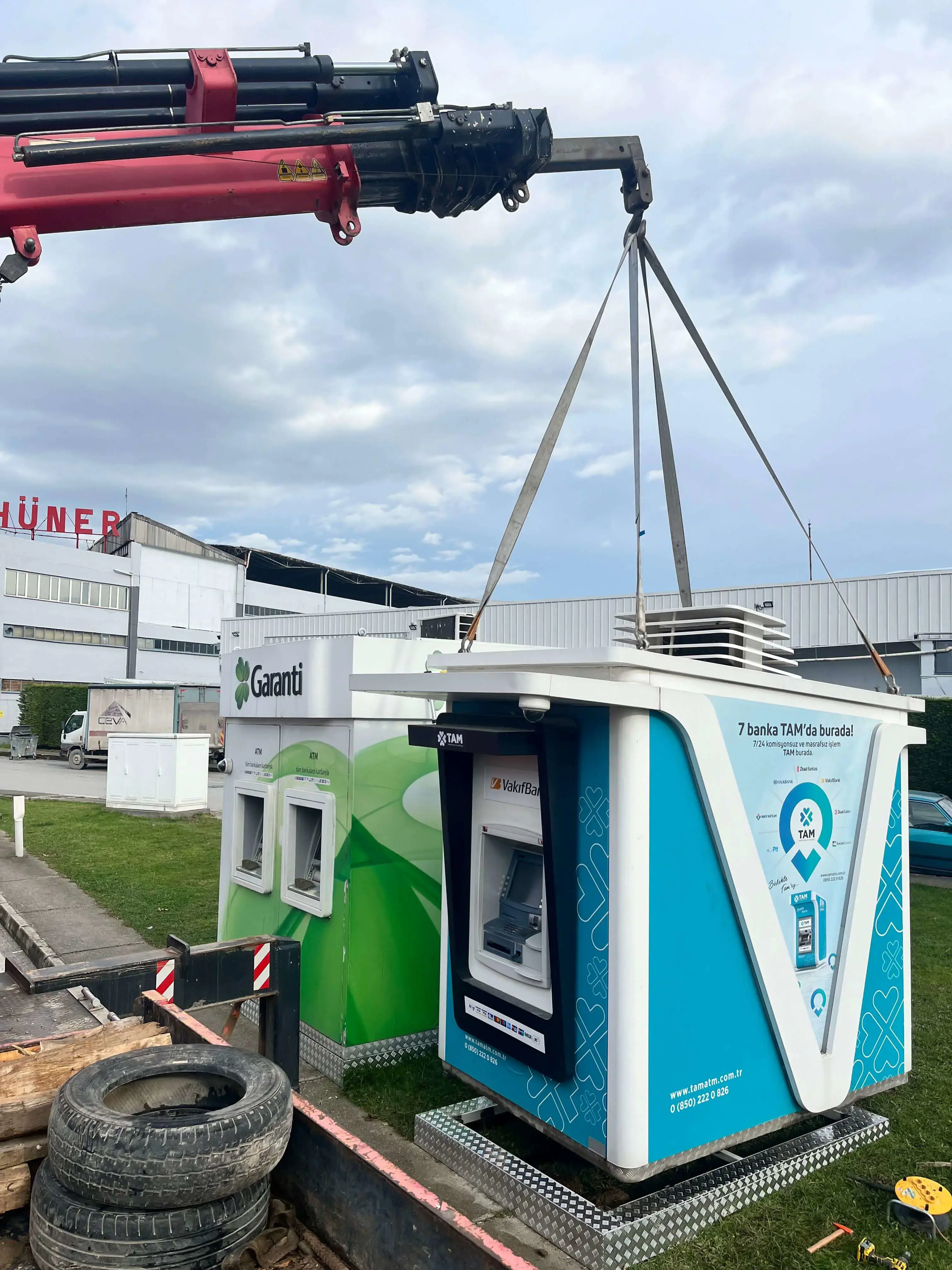 Keska Vinç'in Bursa'daki kuruluş yıllarından bir vinç